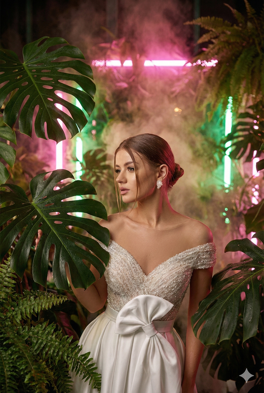 rochie de mireasa stil A