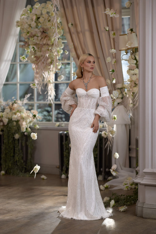 rochie de mireasa sirena - Ghidul rochiei de mireasă sirenă pentru nunți intime în 2026